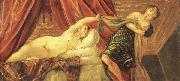 Jacopo Robusti Tintoretto Joseph and Potiphar's Wife oil painting picture wholesale